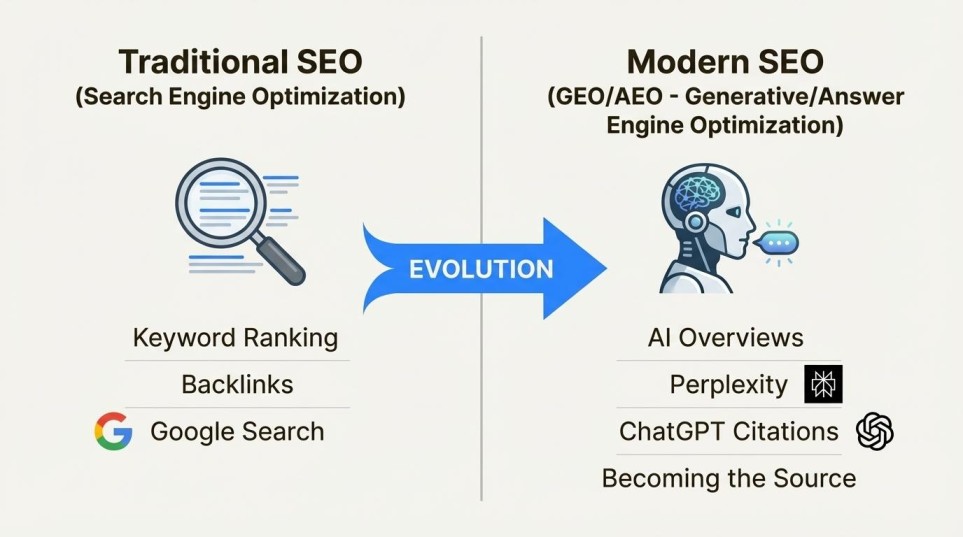 AI SEO vs Traditional SEO